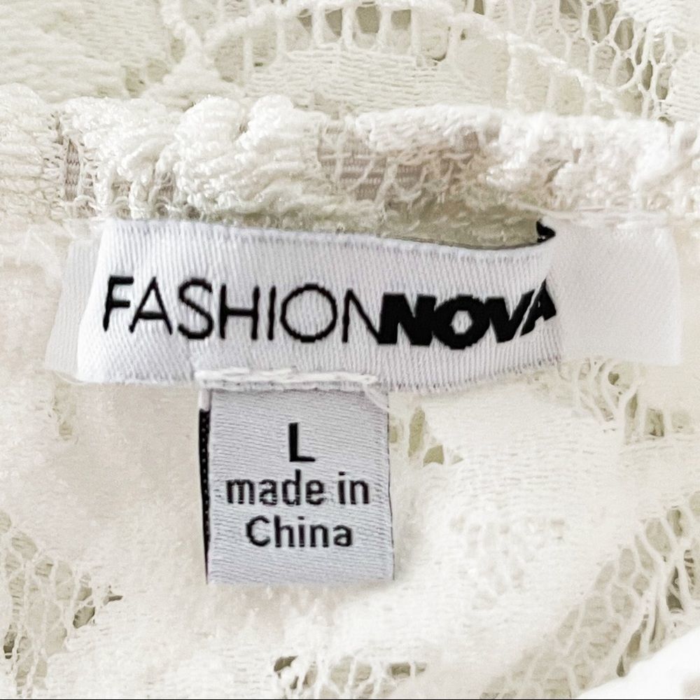 ๐ค FASHION NOVA | Sexy White Bodysuit - Picture 16 of 16